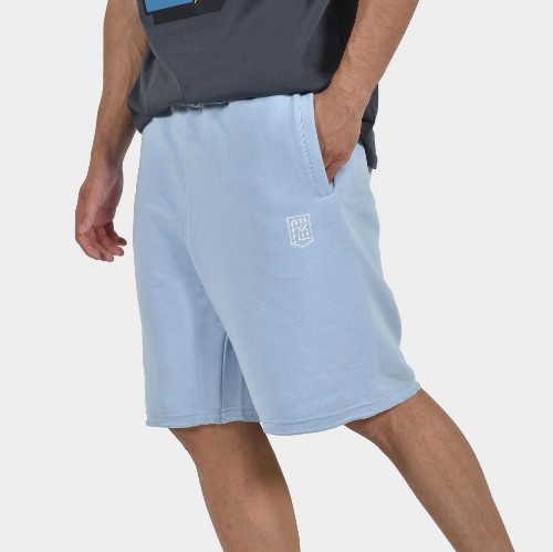 Men’s Shorts Baseline ANTETOKOUNBROS front Dusty Blue