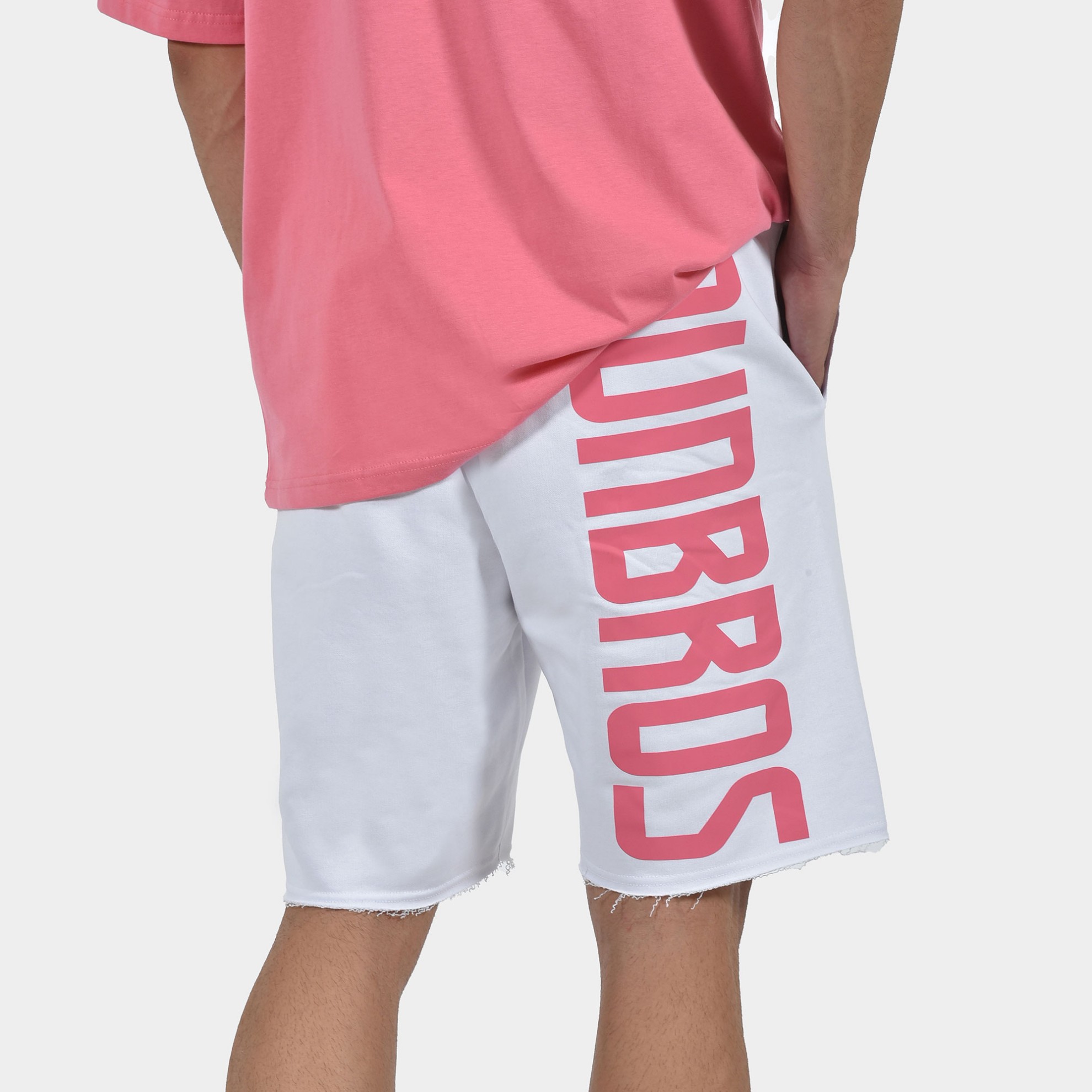 Unisex Shorts Multi Graffiti ANTETOKOUNBROS back White