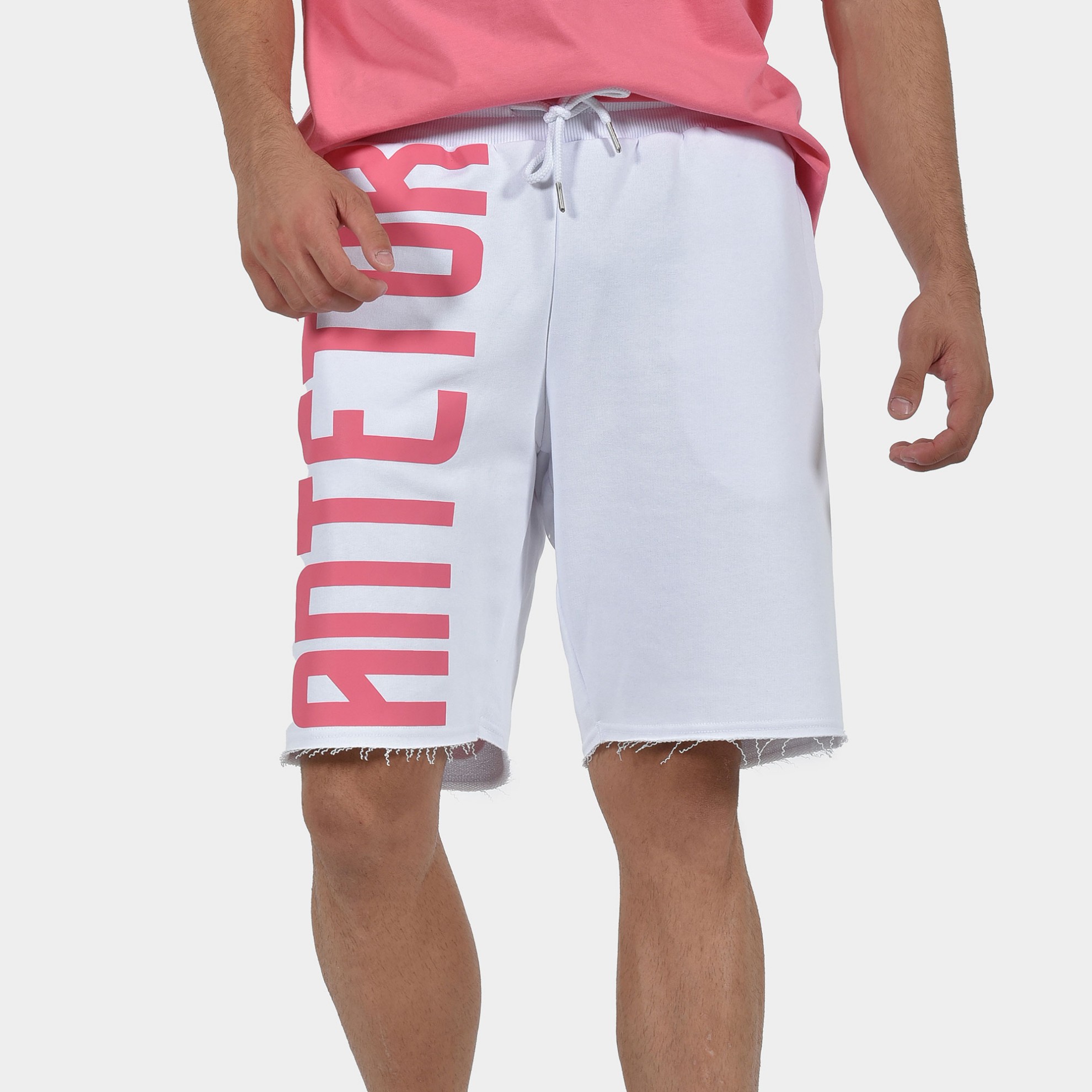 Men’s Shorts Multi Graffiti ANTETOKOUNBROS front 1 White