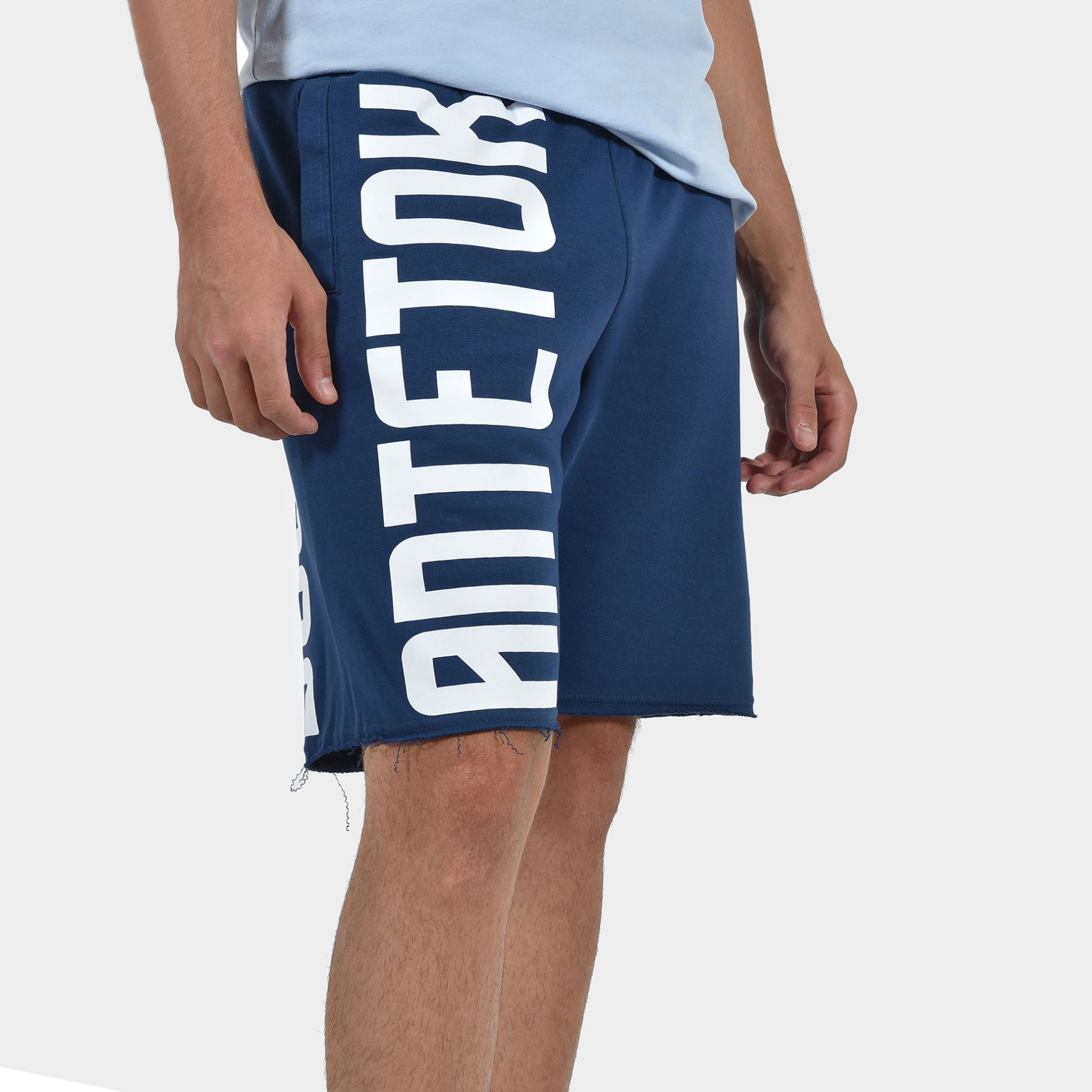 Men’s Shorts Multi Graffiti ANTETOKOUNBROS Front 2 Blue