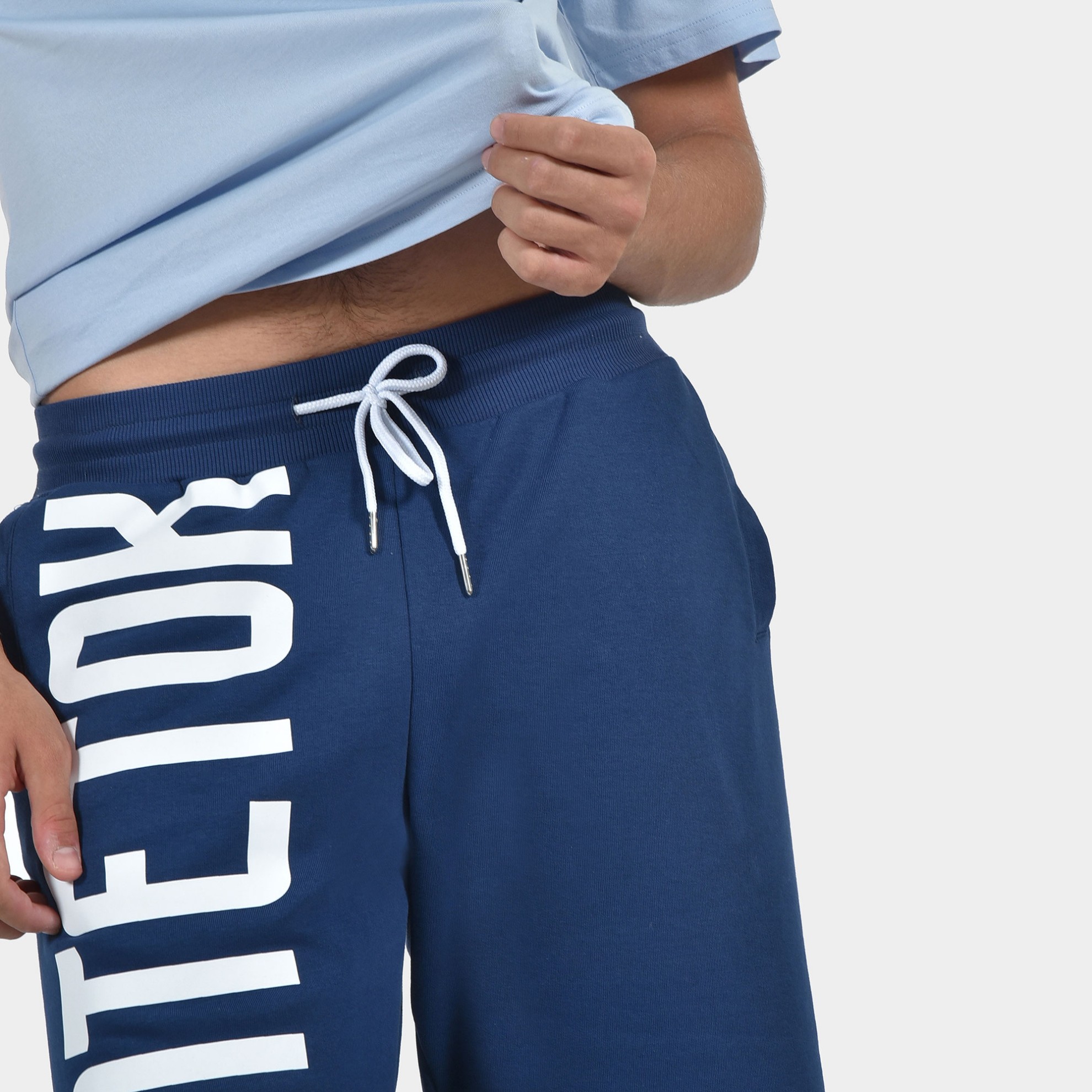 Men’s Shorts Multi Graffiti ANTETOKOUNBROS Detail Blue