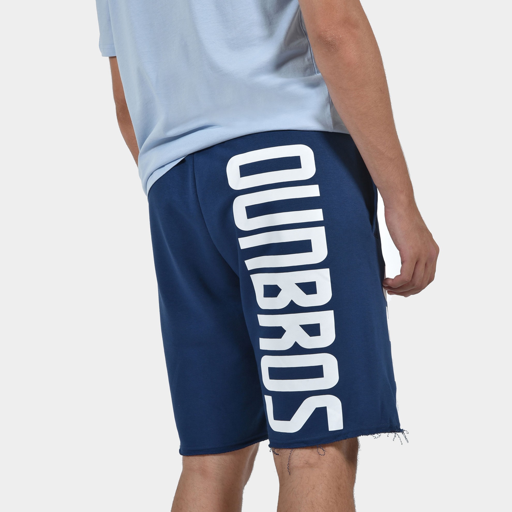 Men’s Shorts Multi Graffiti ANTETOKOUNBROS Back Blue