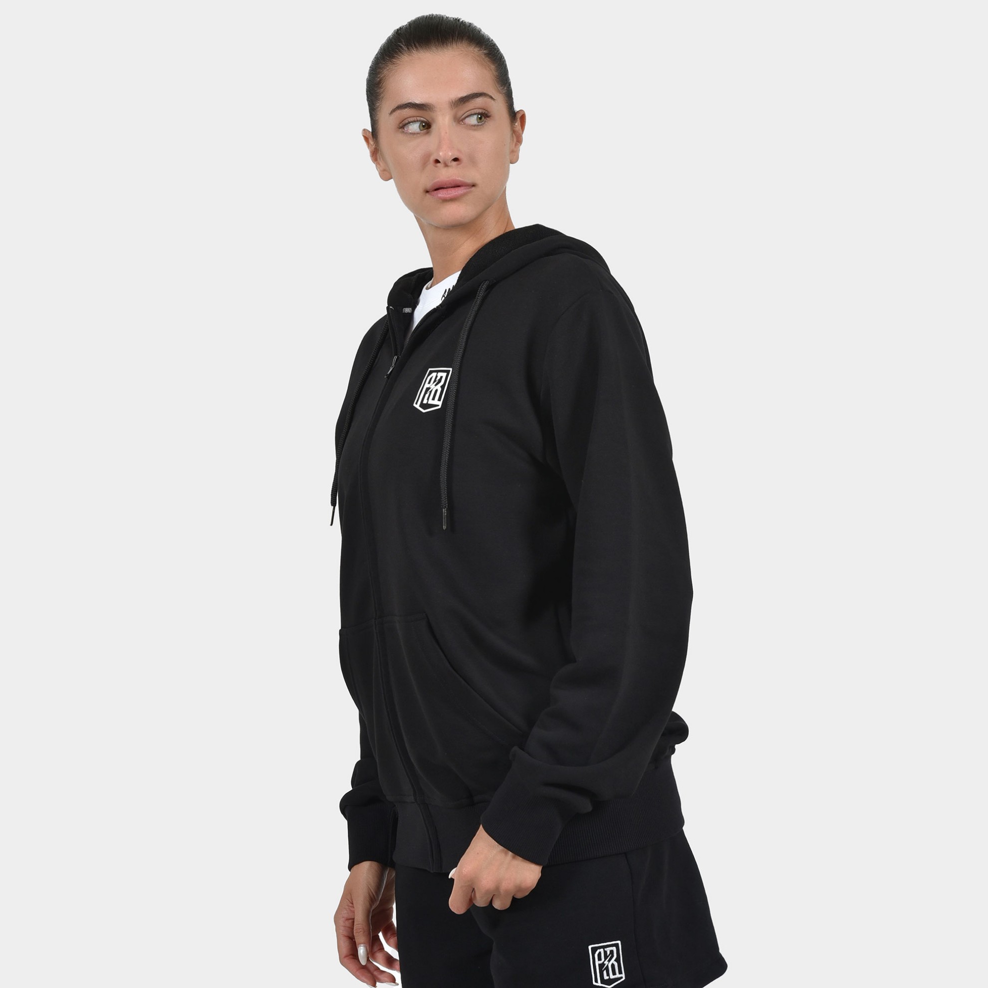 ANTETOKOUNBROS Unisex Full Zip Hoodie Build your Legacy Black Front 4