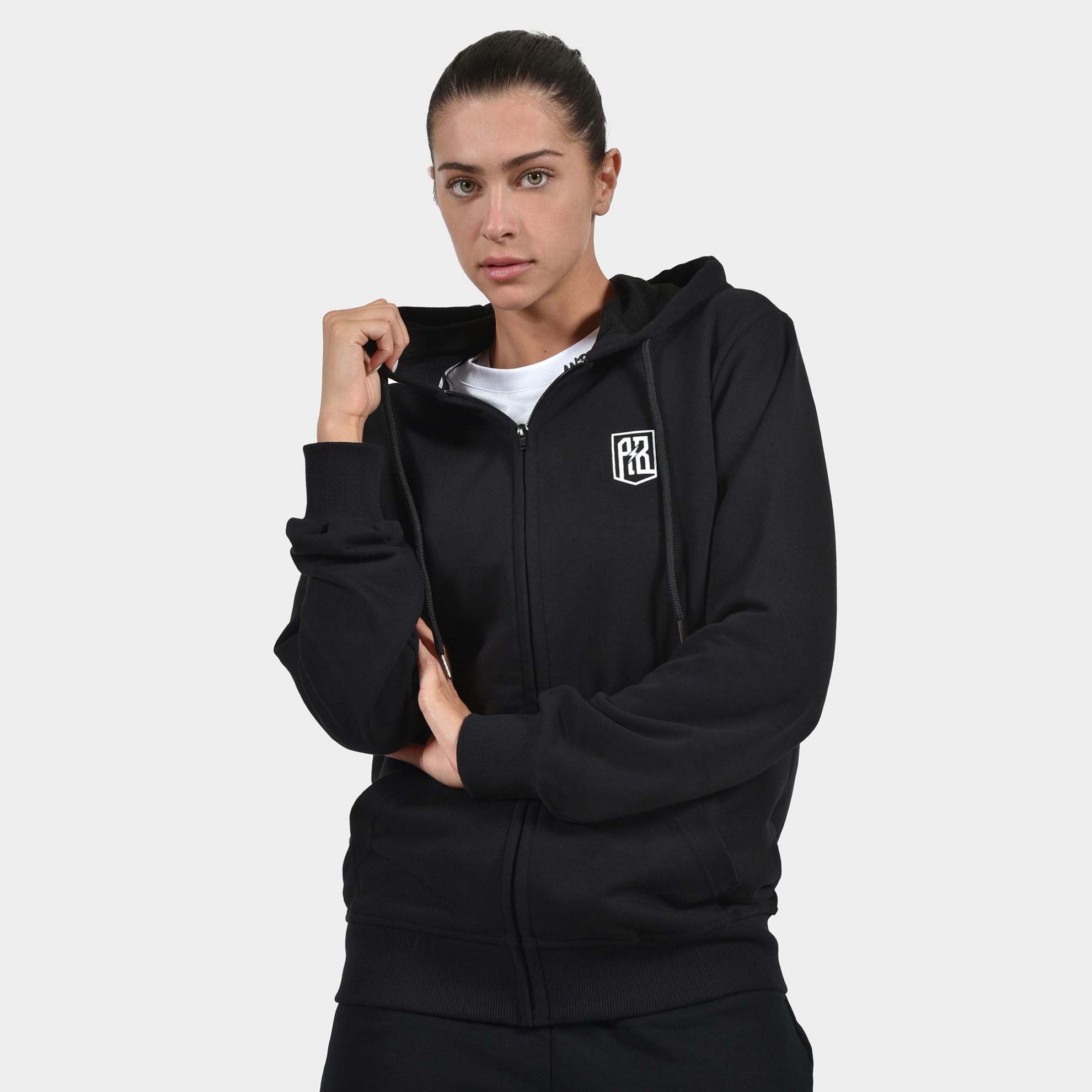 ANTETOKOUNBROS Unisex Full Zip Hoodie Build your Legacy Black Front 5 