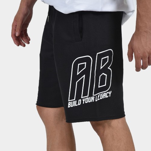  ANTETOKOUNBROS Men's Shorts Build Your Legacy Black Front thumb