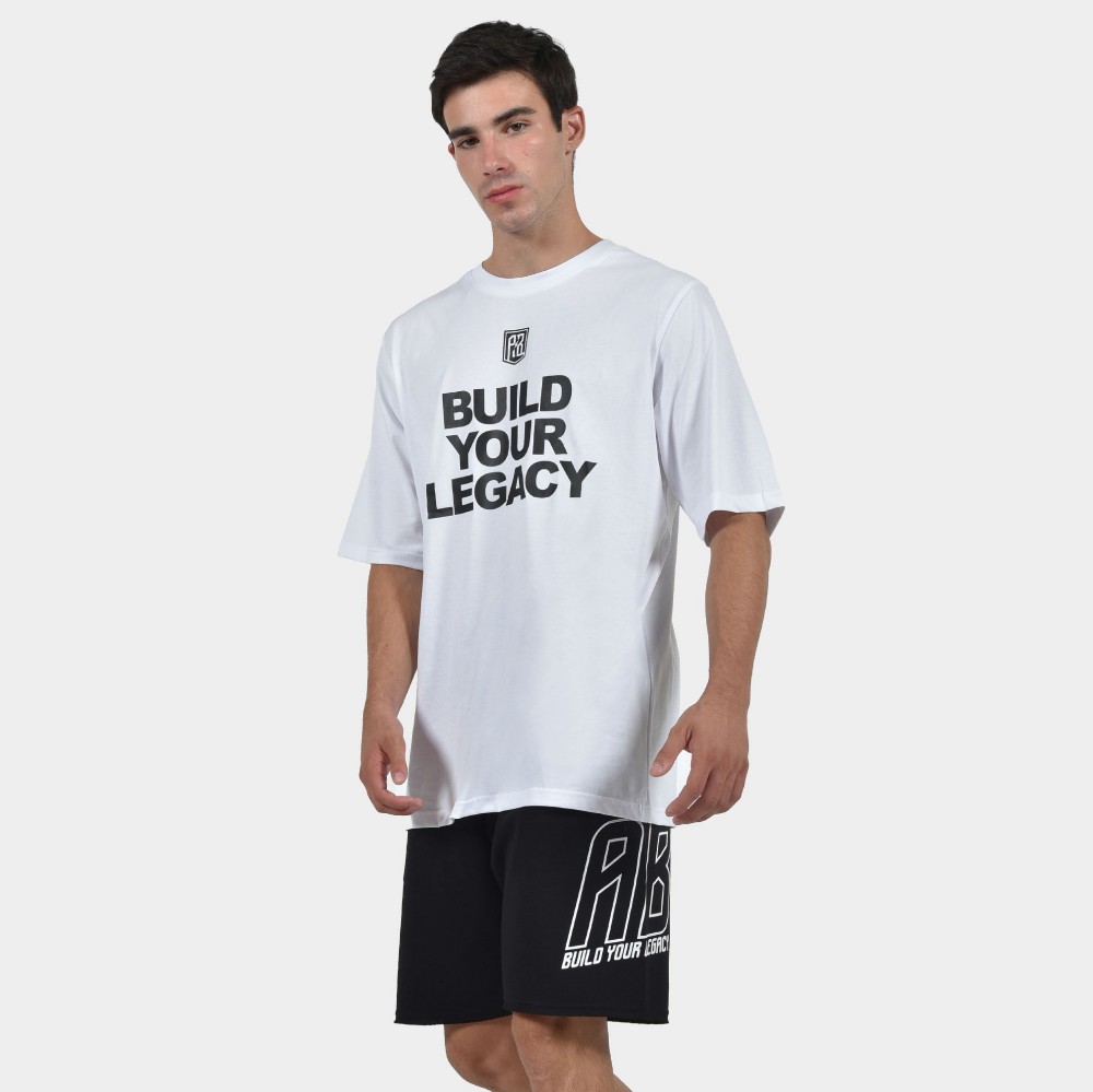 Men's Shorts Build Your Legacy Black Model Front