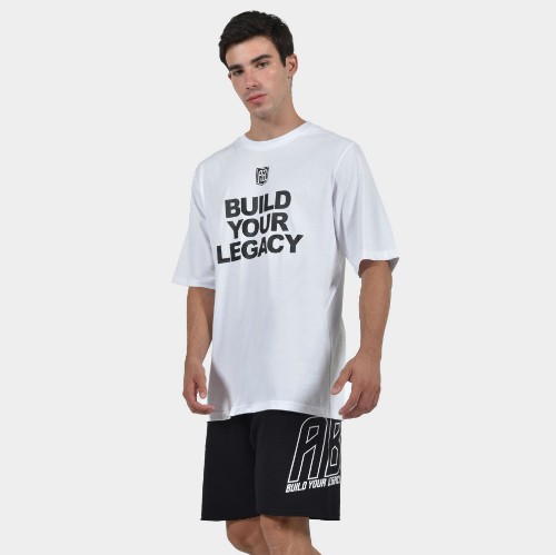  ANTETOKOUNBROS Men's Shorts Build Your Legacy Black Model Front thumb