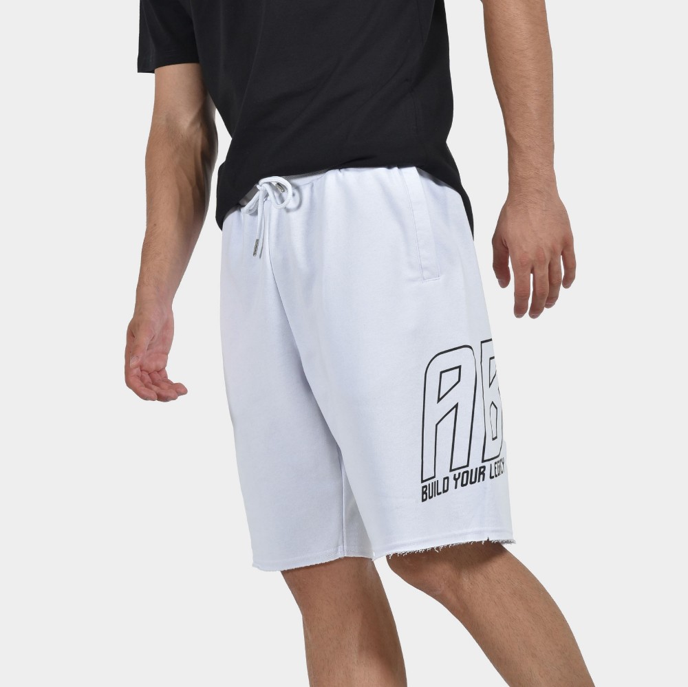  ANTETOKOUNBROS Men's Shorts Build Your Legacy White Front