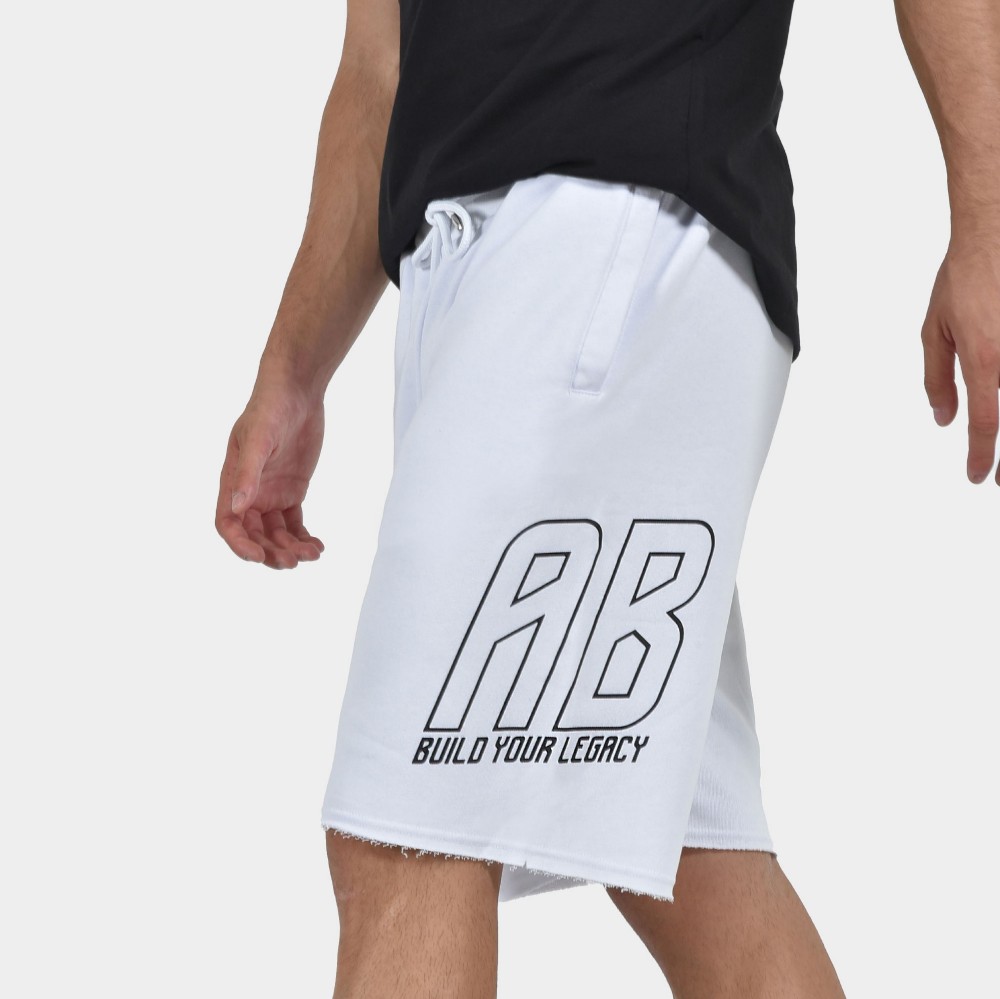  ANTETOKOUNBROS Men's Shorts Build Your Legacy White Detail