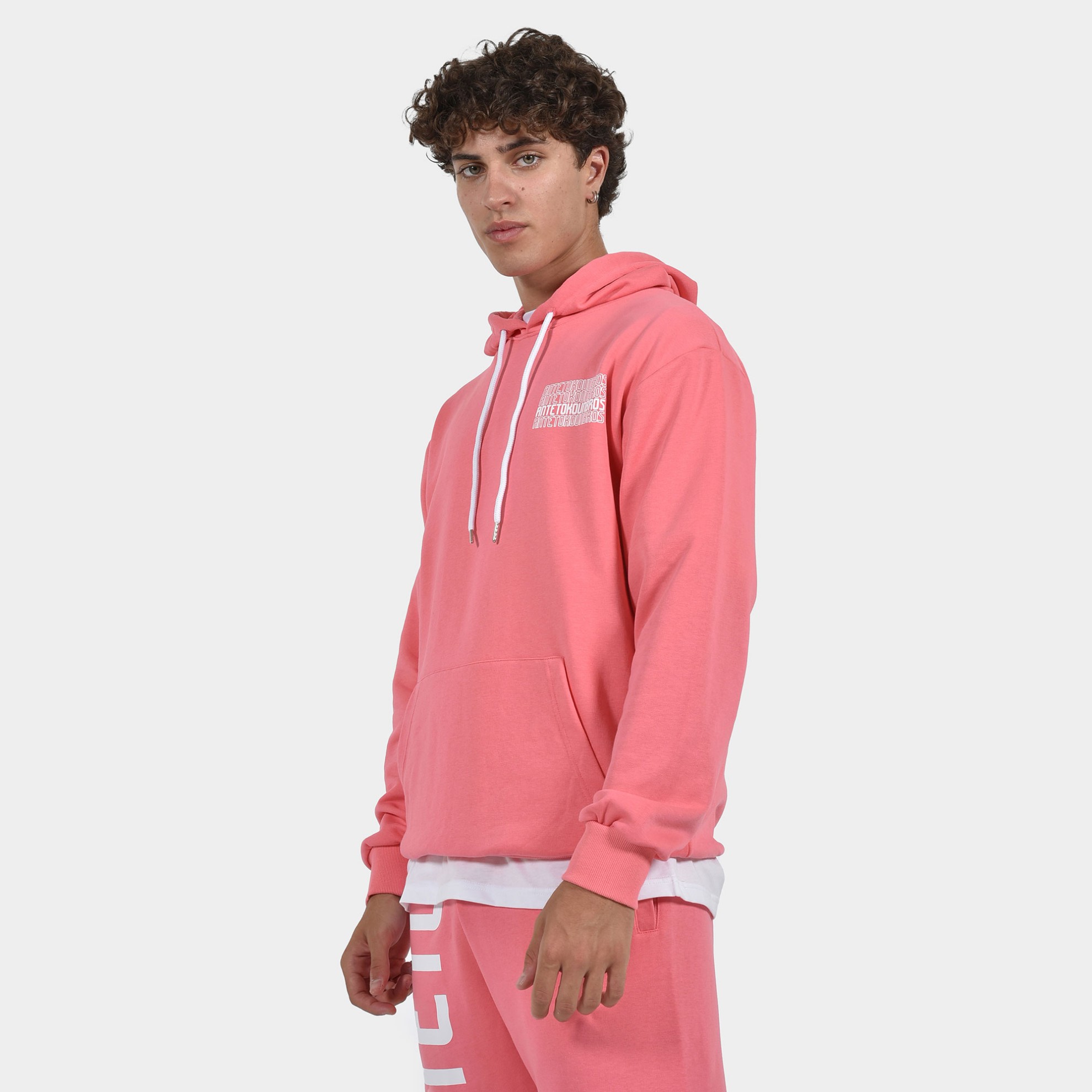  ANTETOKOUNBROS Unisex Hoodie Multi Graffiti Bubblegum Model Front