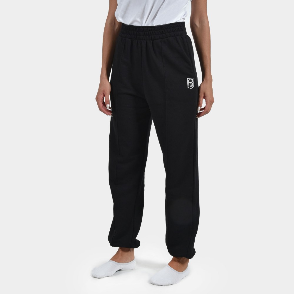  ANTΕΤΟΚOUNBROS Women's Sweatpants Baseline Black Front 1