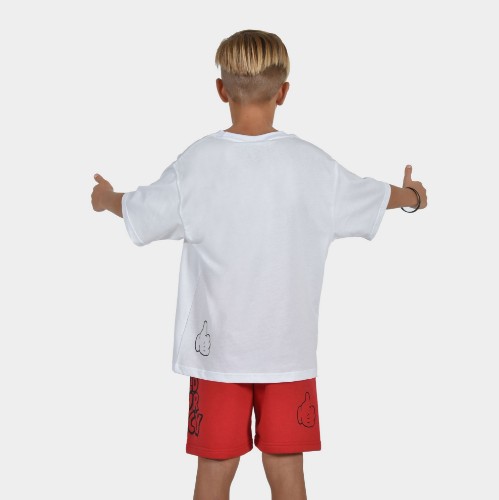 Kids' T-shirt Build your Legacy White Back
