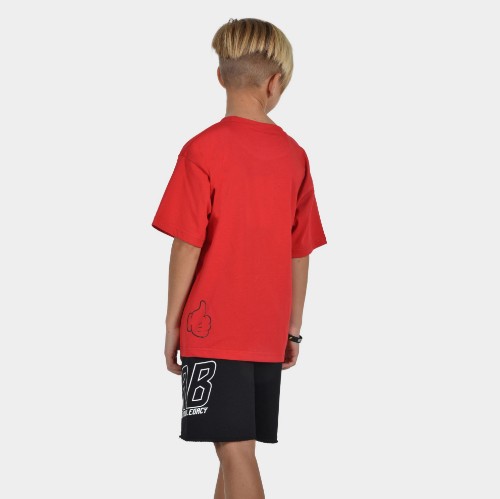 Kids' T-shirt Build your Legacy Red Back