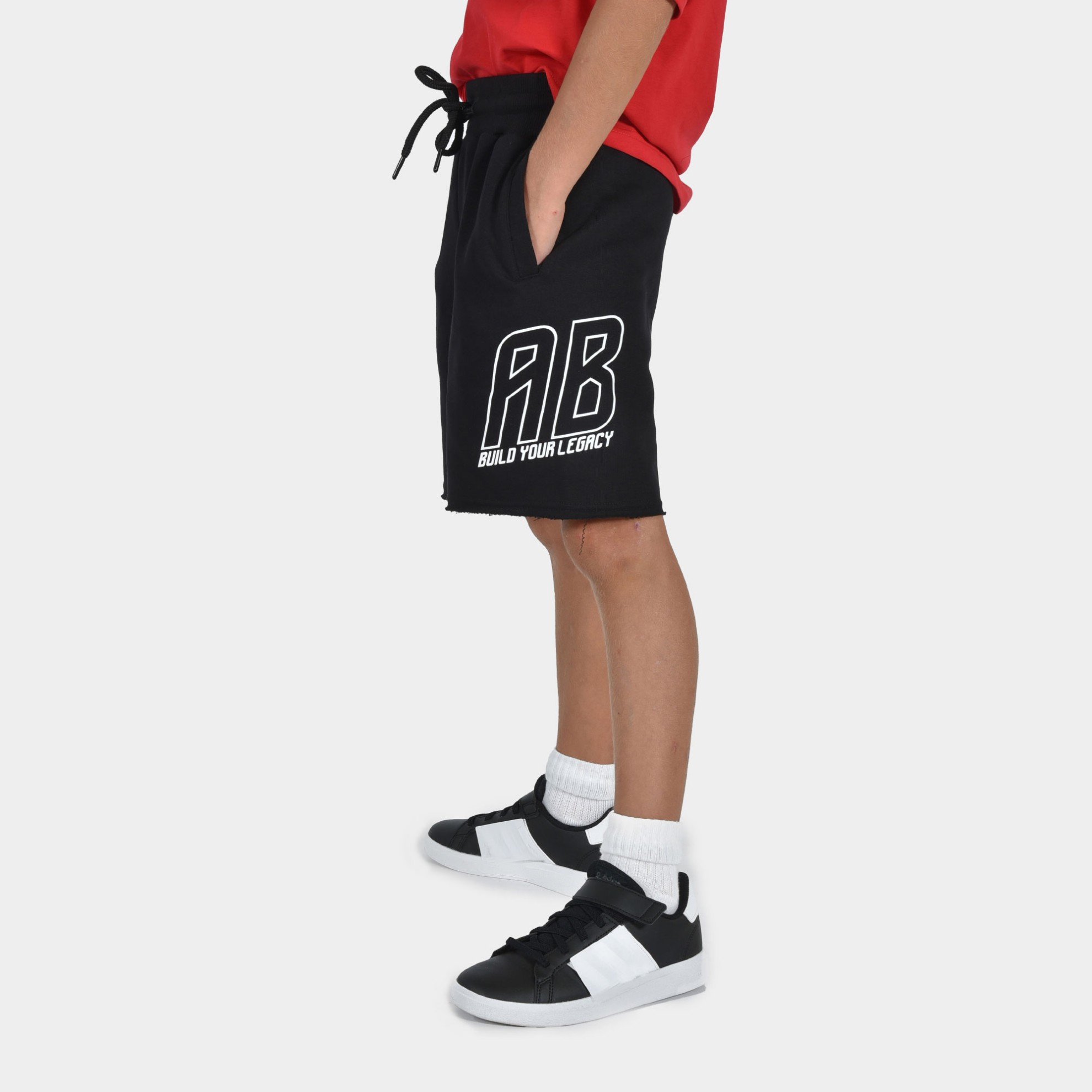 Kids' Shorts Build Your Legacy AB Black Side