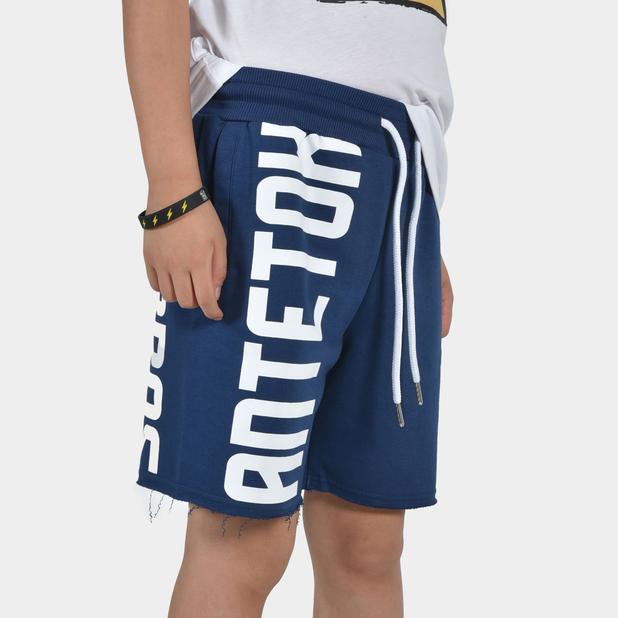 Kids' Shorts Multi Graffiti Blue Side | Antetokounbros