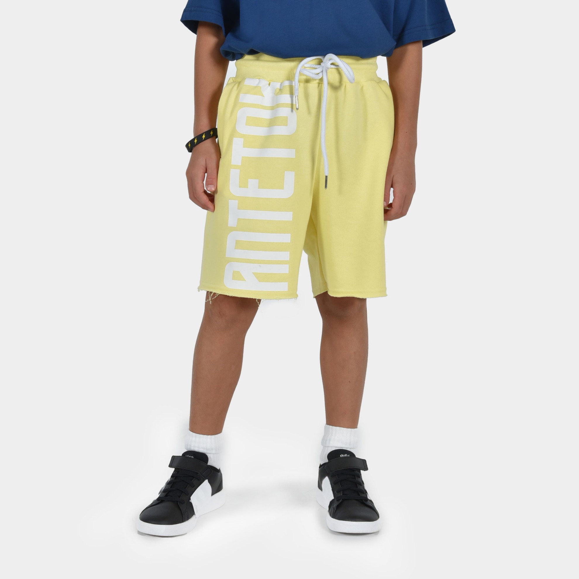 Kids' Shorts Multi Graffiti Yellow Front | Antetokounbros