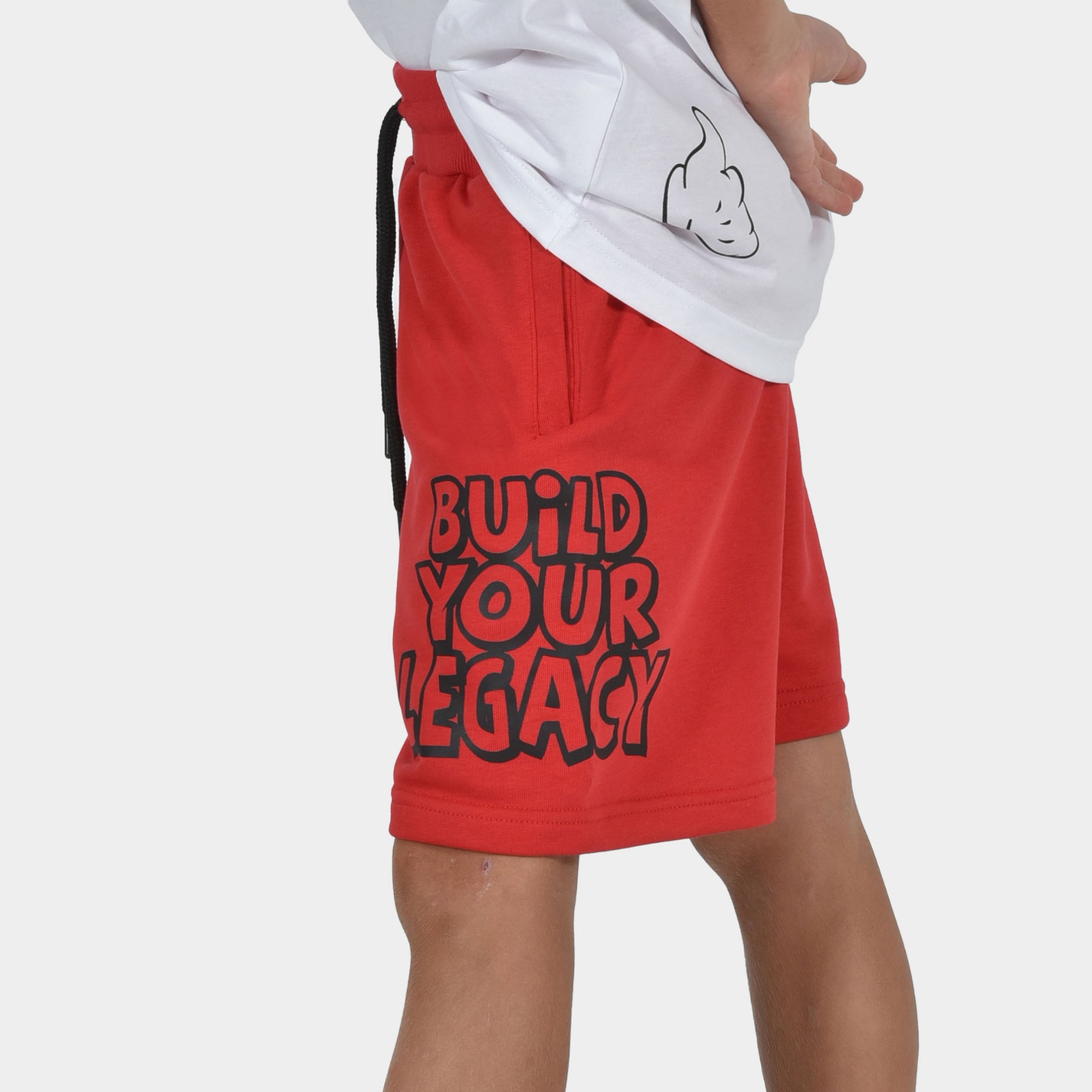 Kids' Shorts Build your Legacy Black Detail | ANTETOKOUNBROS