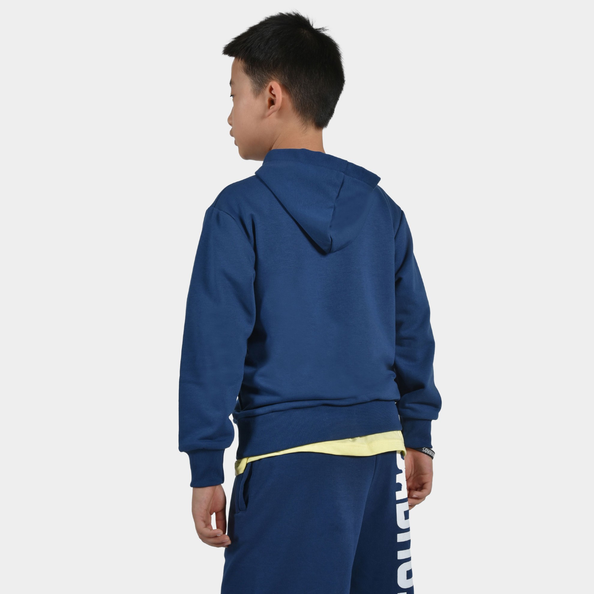 Kids' Hoodie Multi Graffiti | ANTETOKOUNBROS | Blue Back 2
