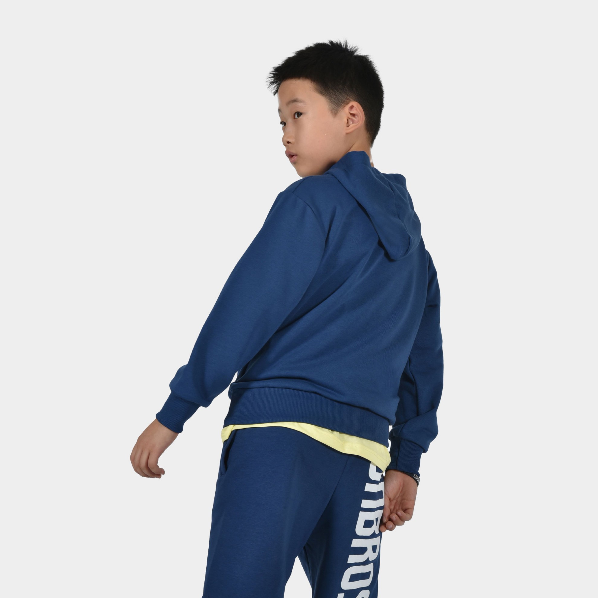 Kids' Hoodie Multi Graffiti | ANTETOKOUNBROS | Blue Back 3