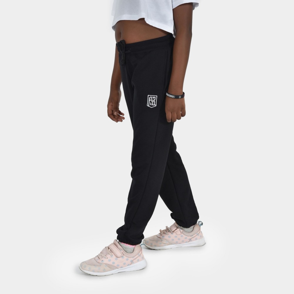 Kids' Sweatpants Baseline | ANTETOKOUNBROS | Black front