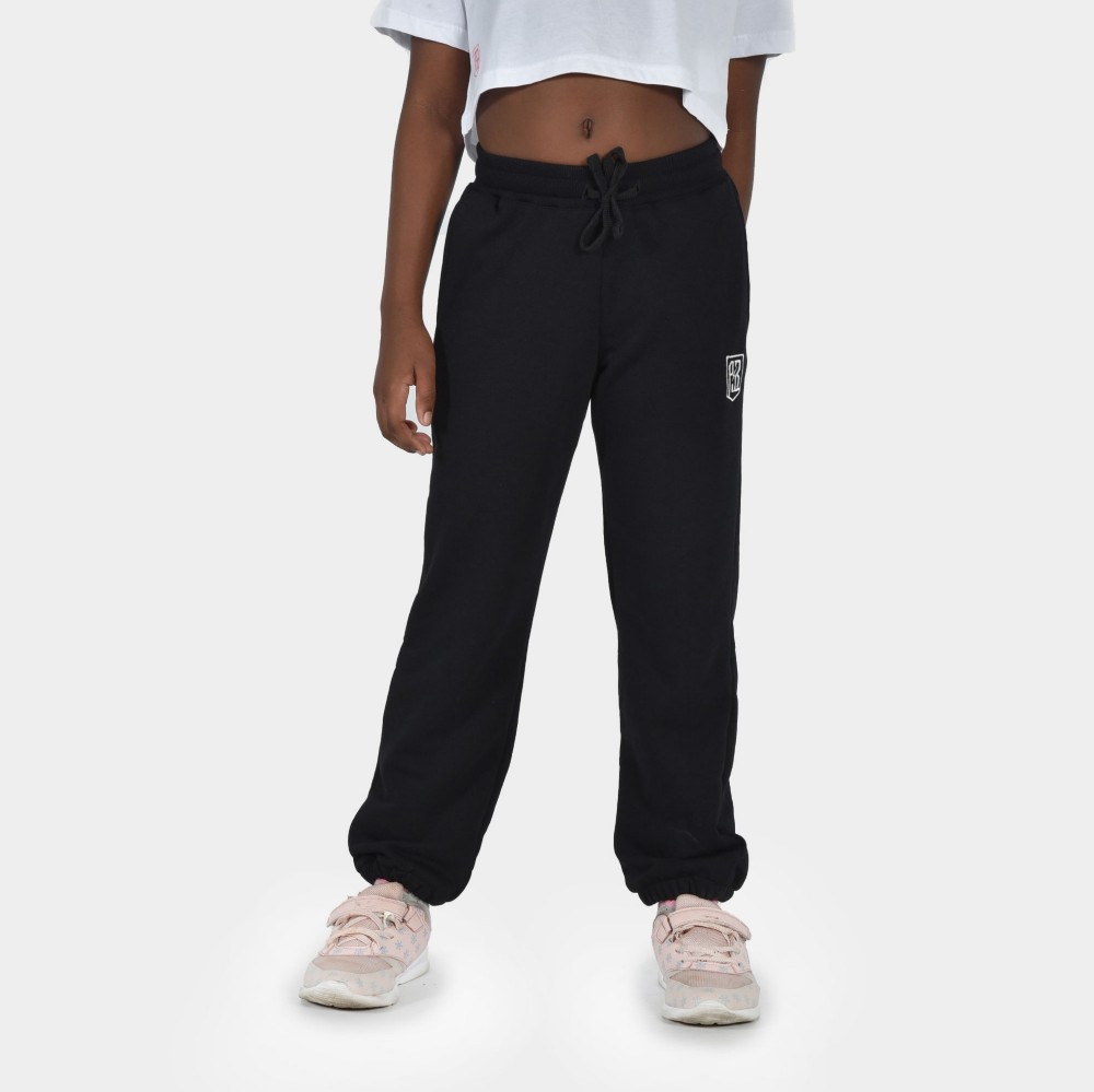 Kids' Sweatpants Baseline | ANTETOKOUNBROS | Black Front 1