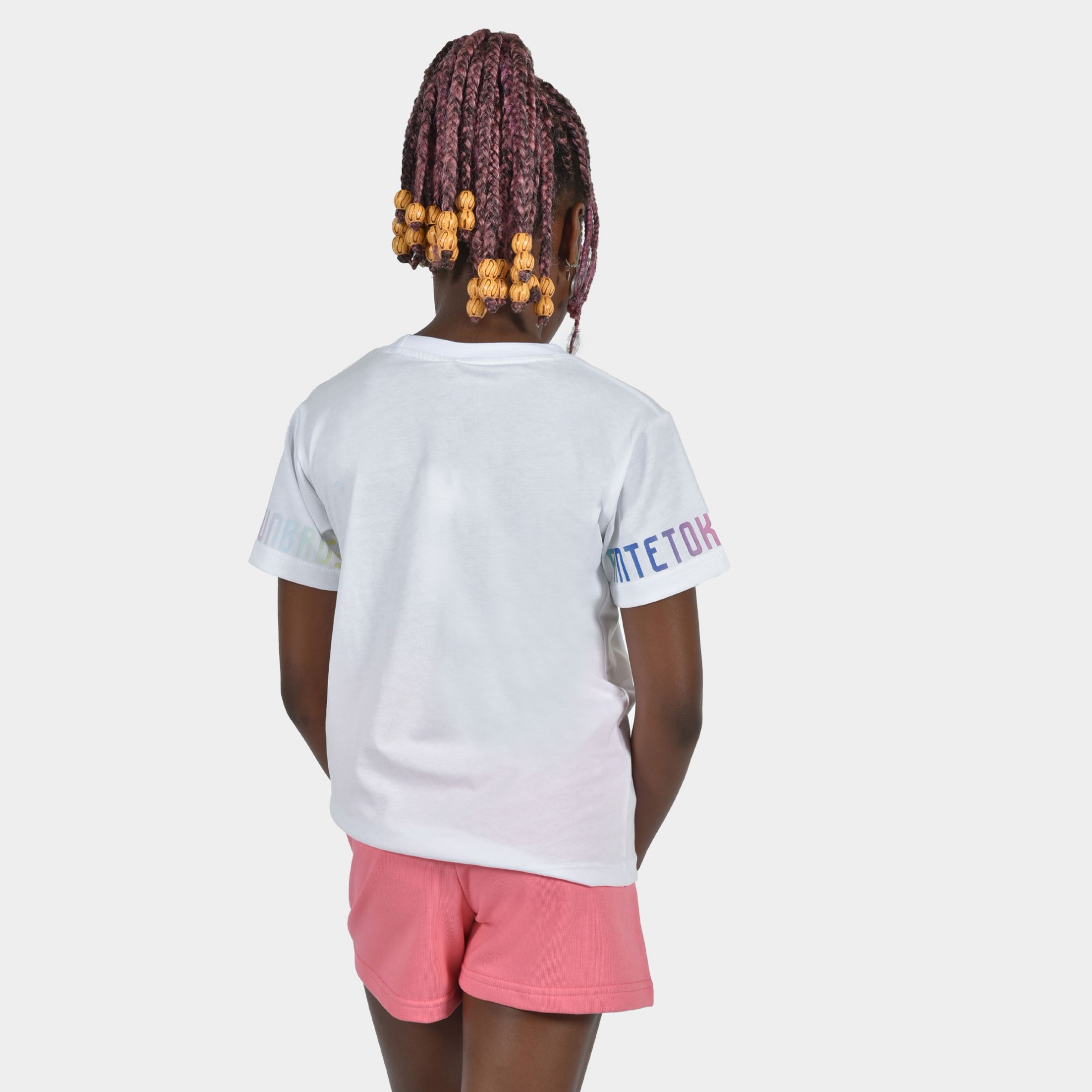 Kids' T-shirt Calm Graffiti | ANTETOKOUNBROS | White Back
