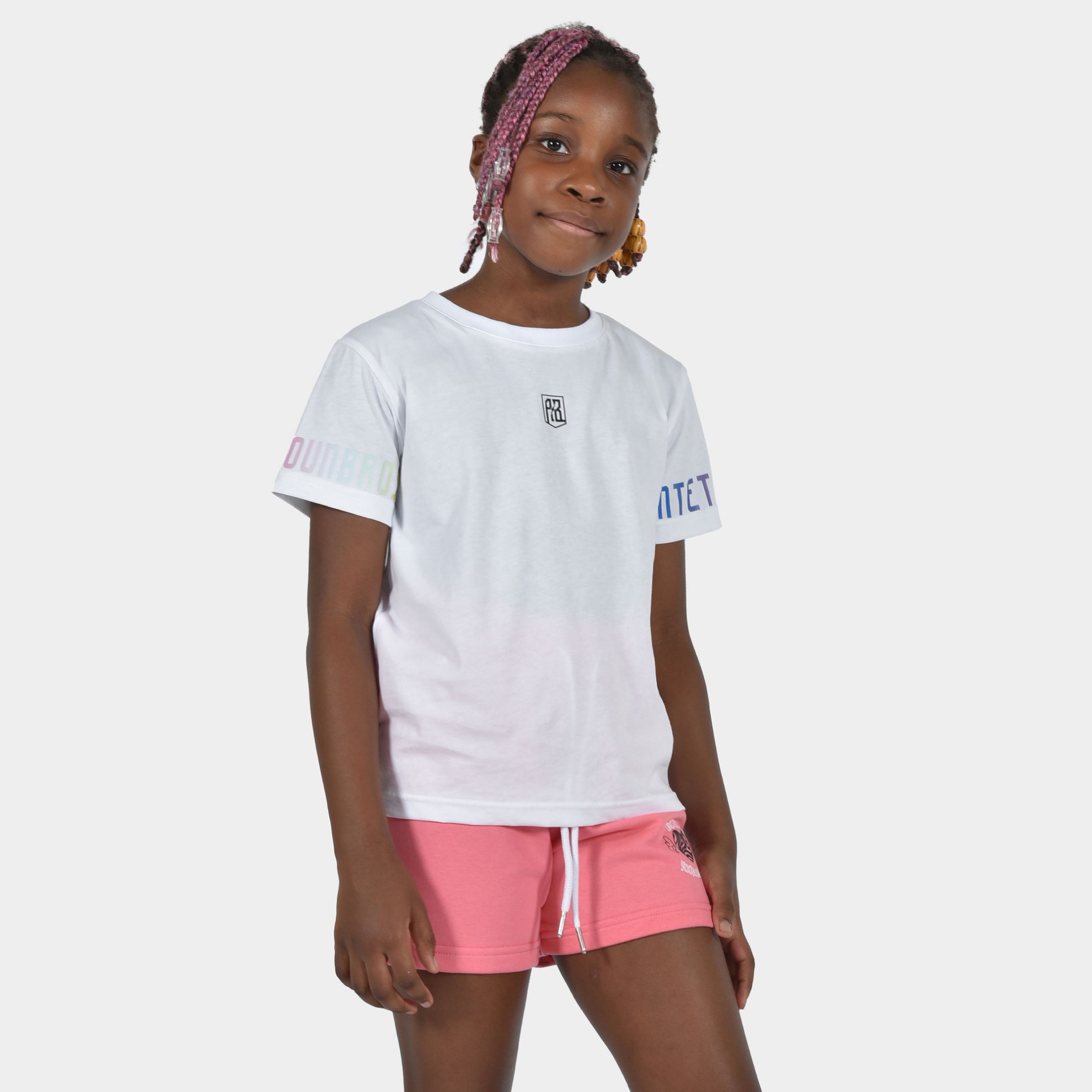 Kids' T-shirt Calm Graffiti | ANTETOKOUNBROS | White Front 1
