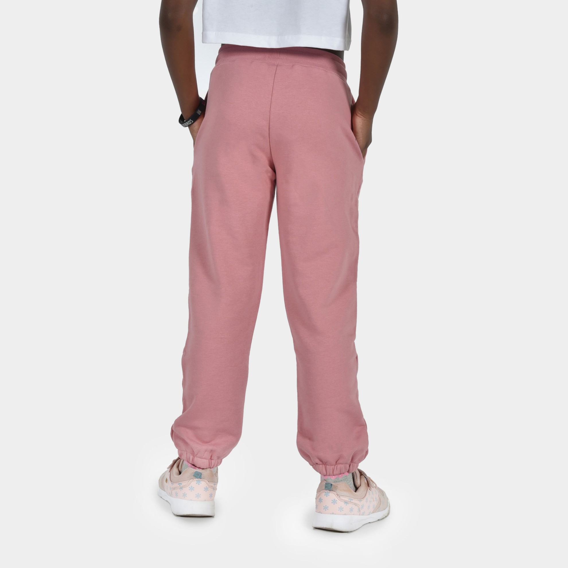 Kids' Sweatpants Baseline Black Back | Antetokounbros