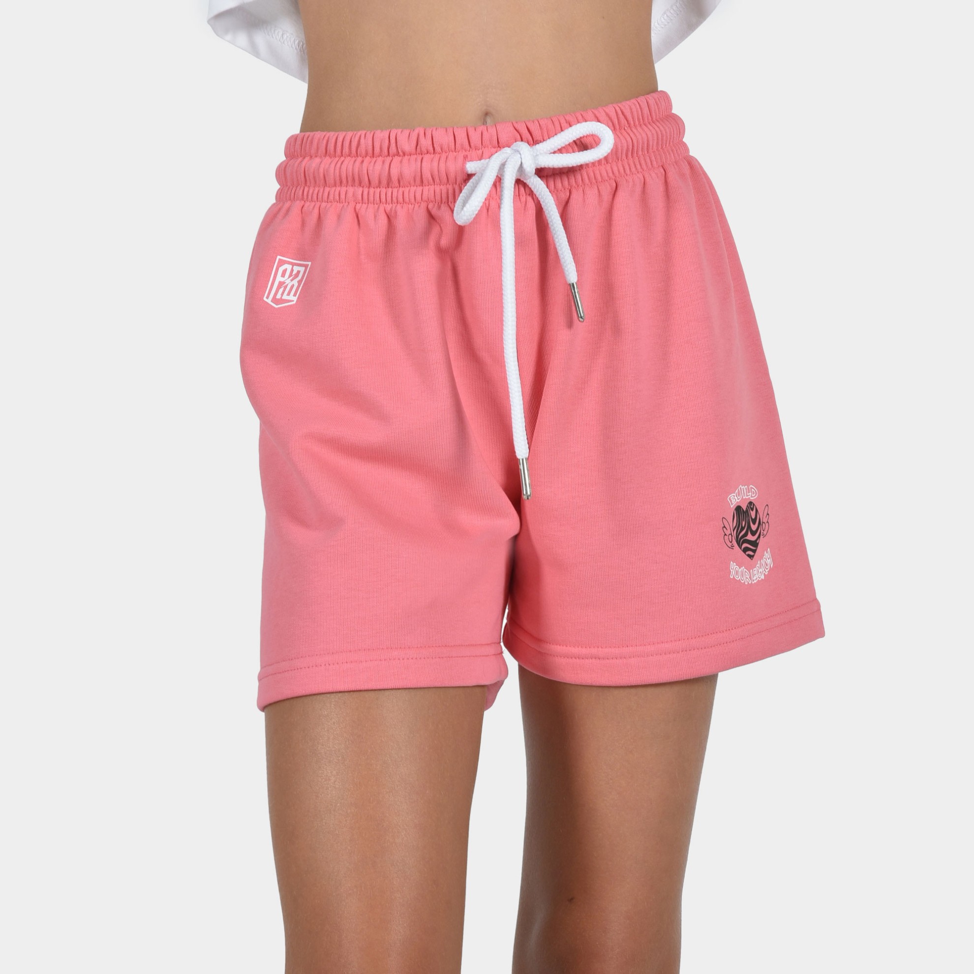 Kids' Shorts Build Your Legacy Graffiti Bubblegum Detail  | ANTETOKOUNBROS