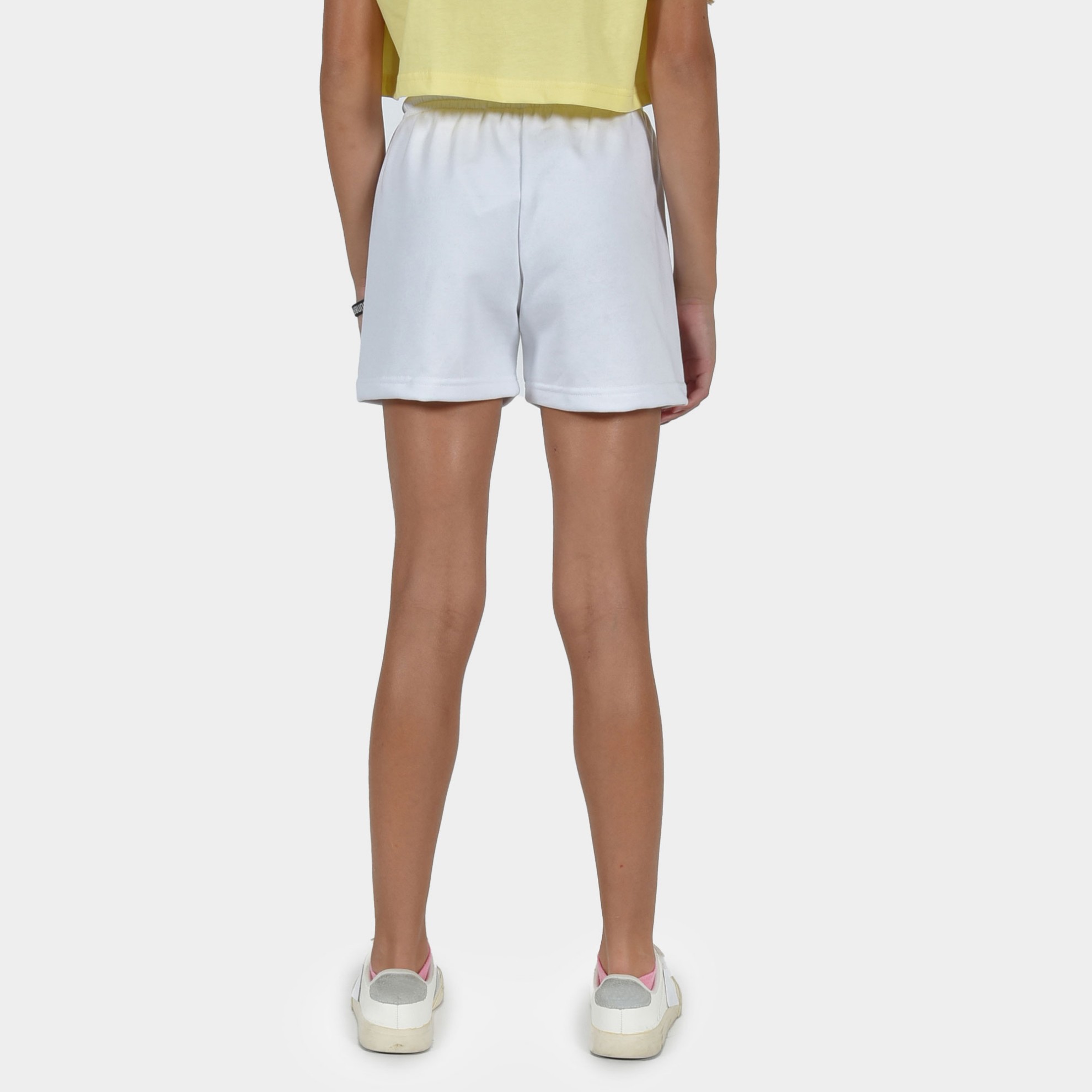 Kids' Shorts Build Your Legacy Graffiti White Back | ANTETOKOUNBROS