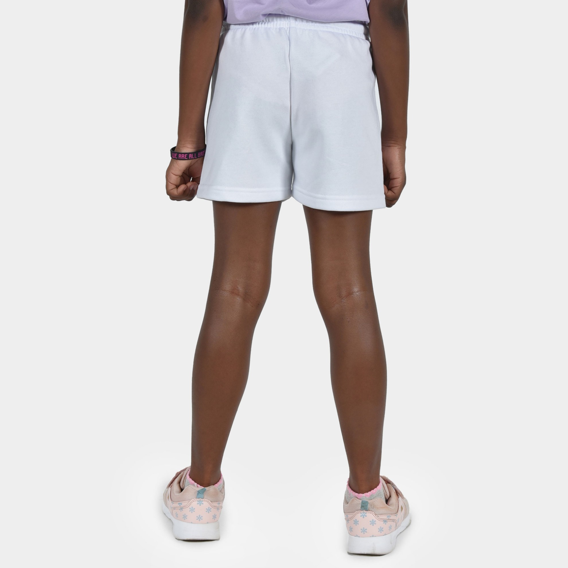 Kids' Shorts Build Your Legacy Graffiti White Back 2 | ANTETOKOUNBROS