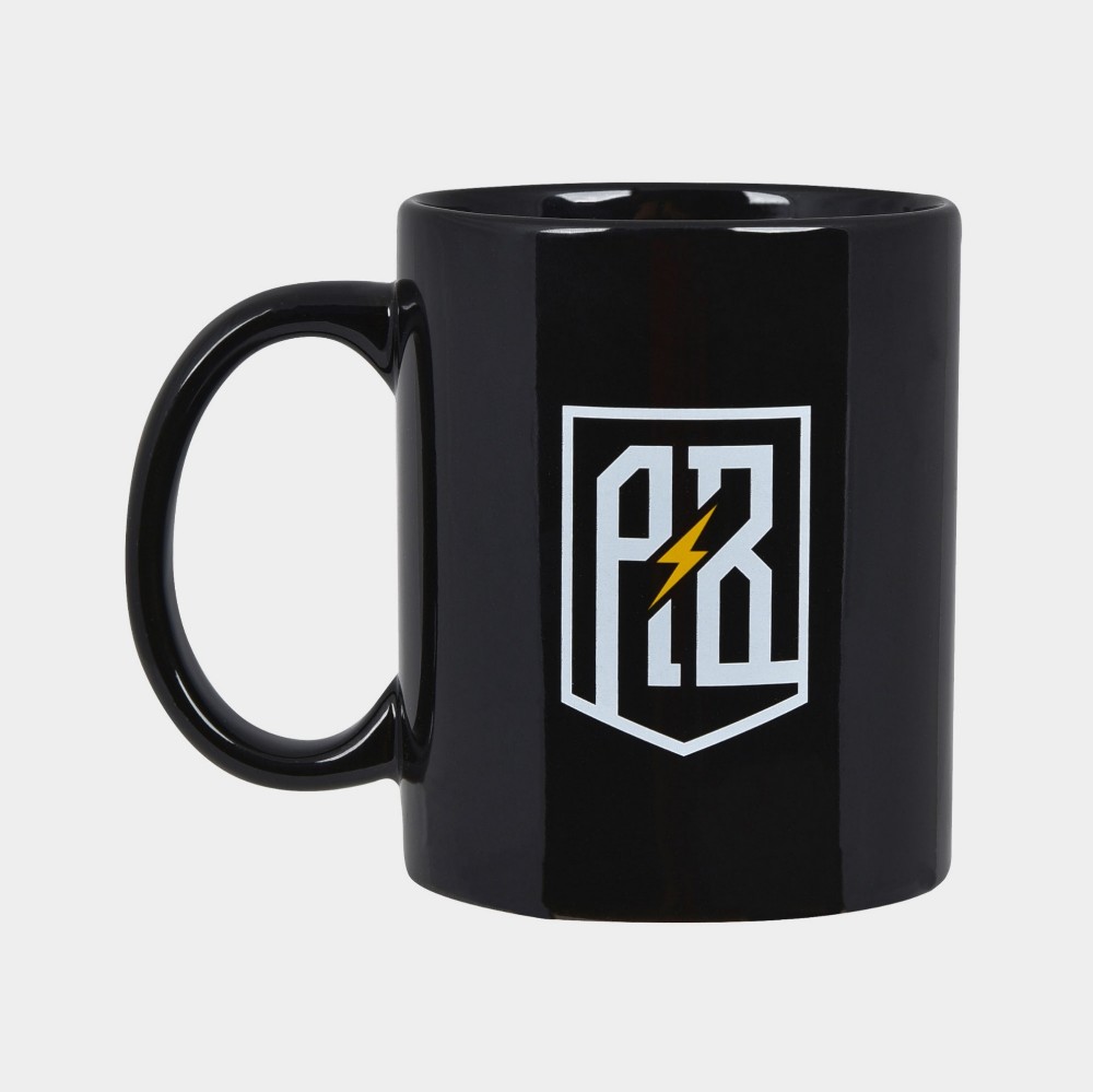 Coffee Mug with AB Logo | ANTETOKOUNBROS | Pink Front