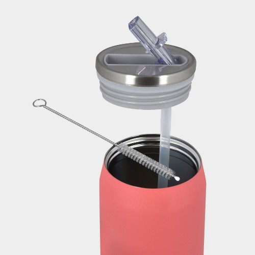Insulated Travel Cup 500ml | ANTETOKOUNBROS | Pink Detail
