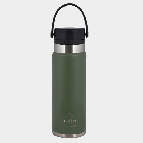 antetokounbros Thermos Travel Bottle 750ml Olive Green Back thumb