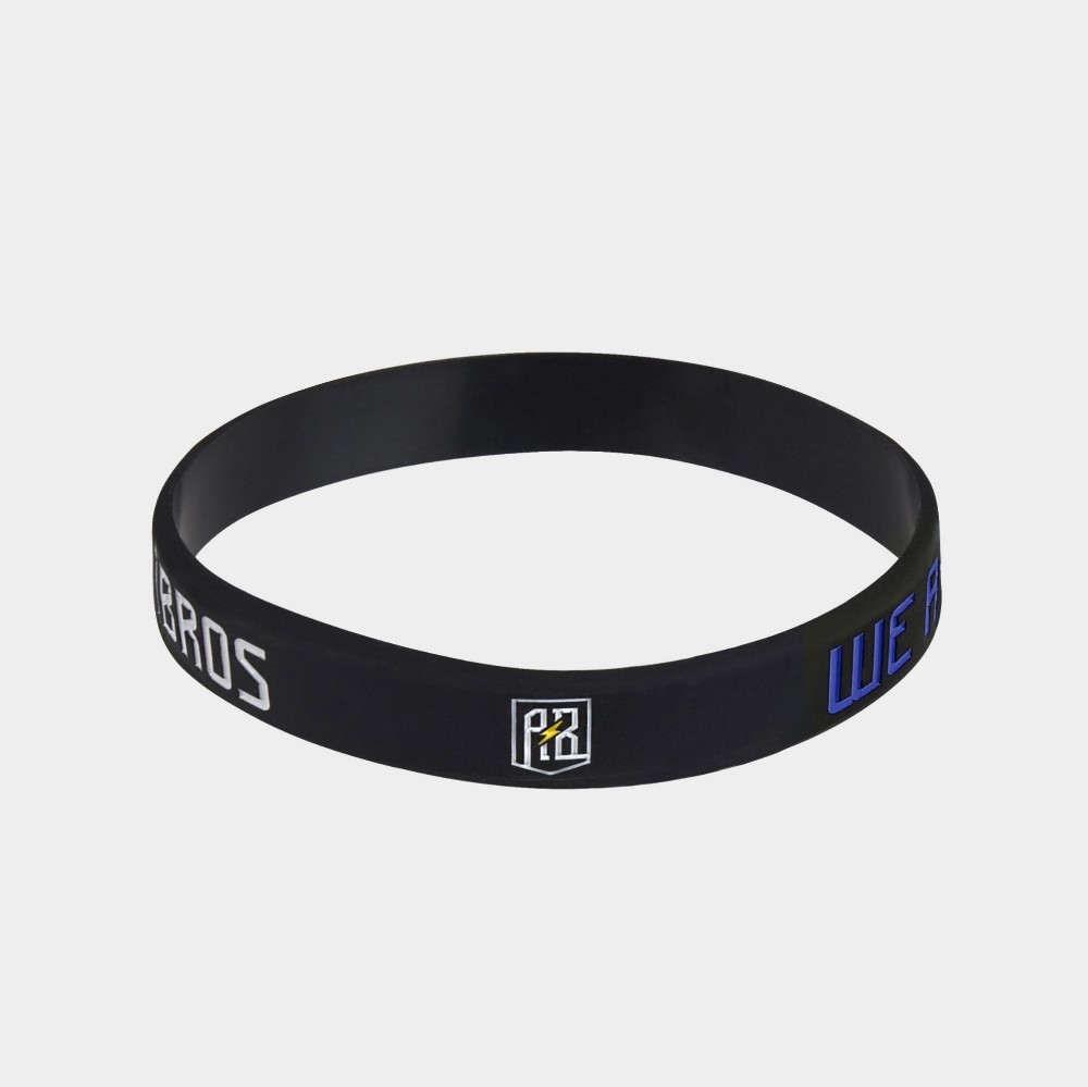 Silicon Bracelet We are all Bros | ANTETOKOUNBROS | Blue Detail