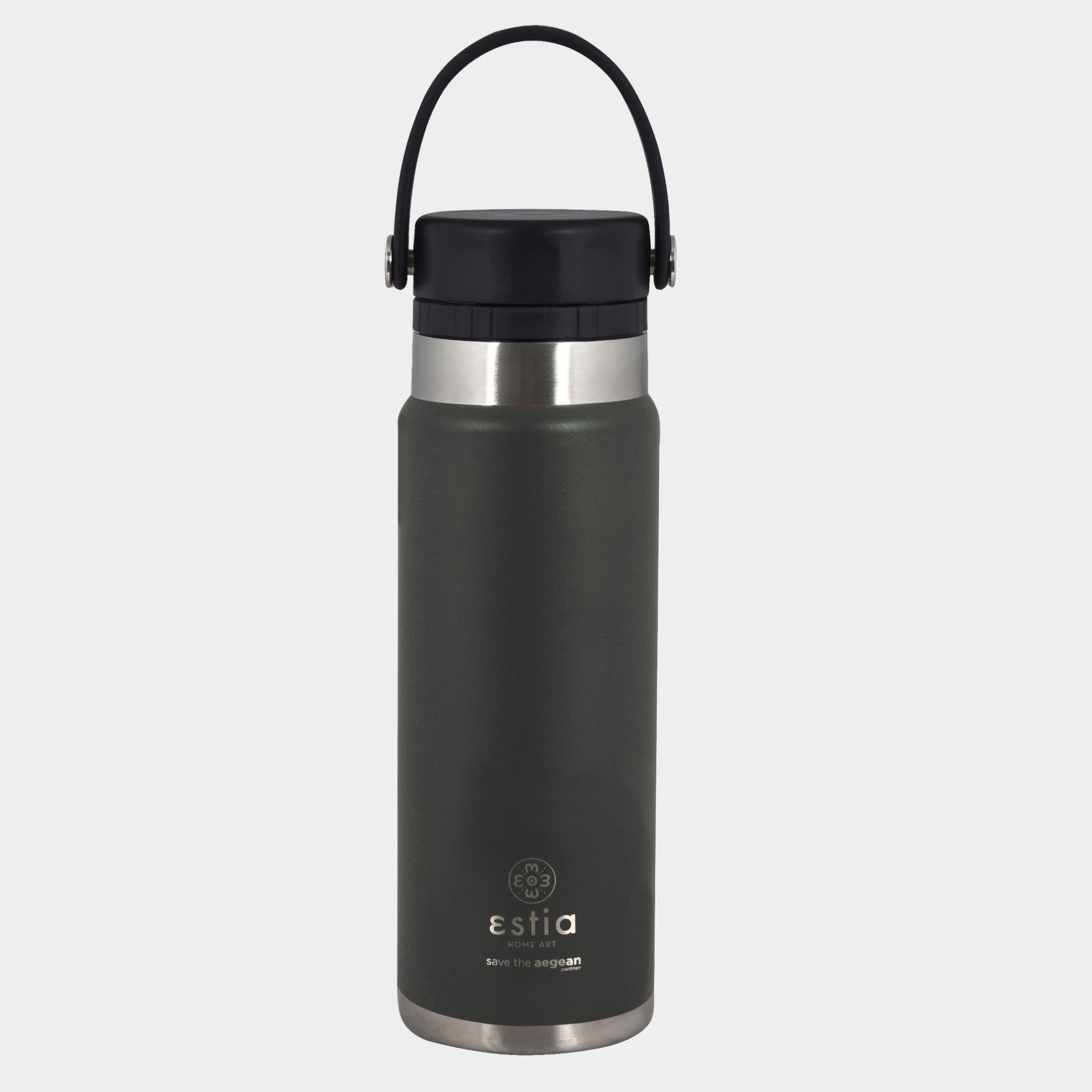 Thermos Travel Bottle 750ml in Black ANTETOKOUNBROS