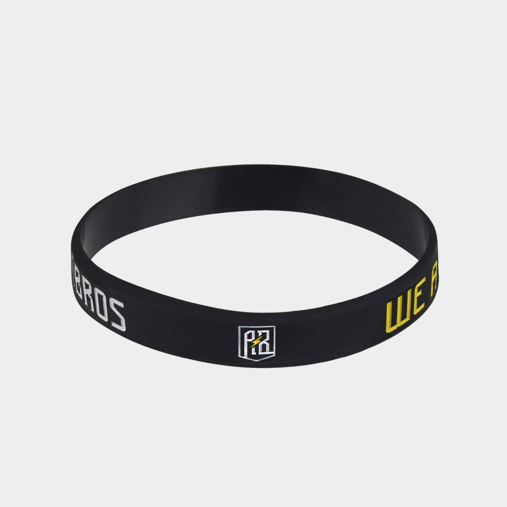 Silicon Bracelet We are all Bros | ANTETOKOUNBROS | Yellow Back