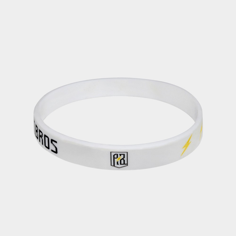 Silicon Bracelet Thunder| ANTETOKOUNBROS | White detail