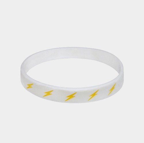 Silicon Bracelet Thunder| ANTETOKOUNBROS | White front thumb