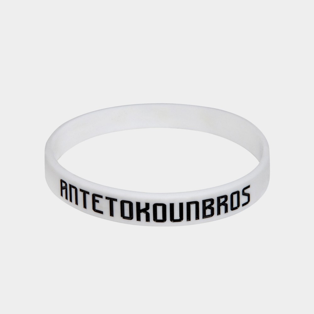 Silicon Bracelet Thunder| ANTETOKOUNBROS | White back