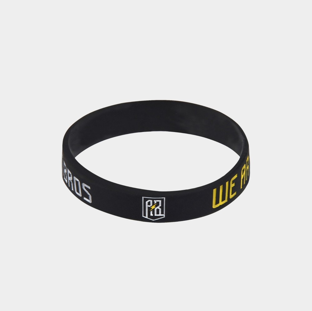 Kid's Silicon Bracelet We are all Bros | ANTETOKOUNBROS | Yellow  Side