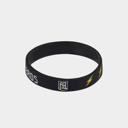 Kids' Silicon Bracelet Thunder | ANTETOKOUNBROS | Black Side thumb