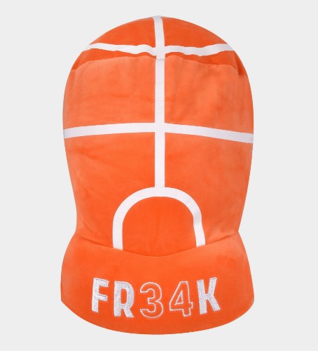 Kids' Neck Pillow Freak Orange Back thumb