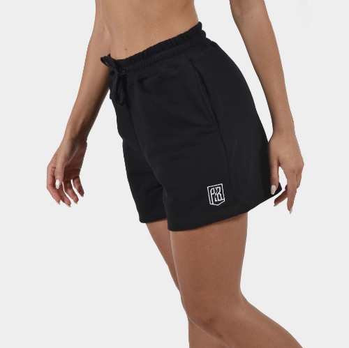 Women's Shorts Baseline | ANTETOKOUNBROS | Black Side Detail thumb