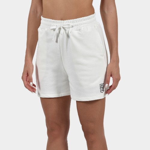 Women's Shorts Baseline | ANTETOKOUNBROS | Off White Front 2 thumb