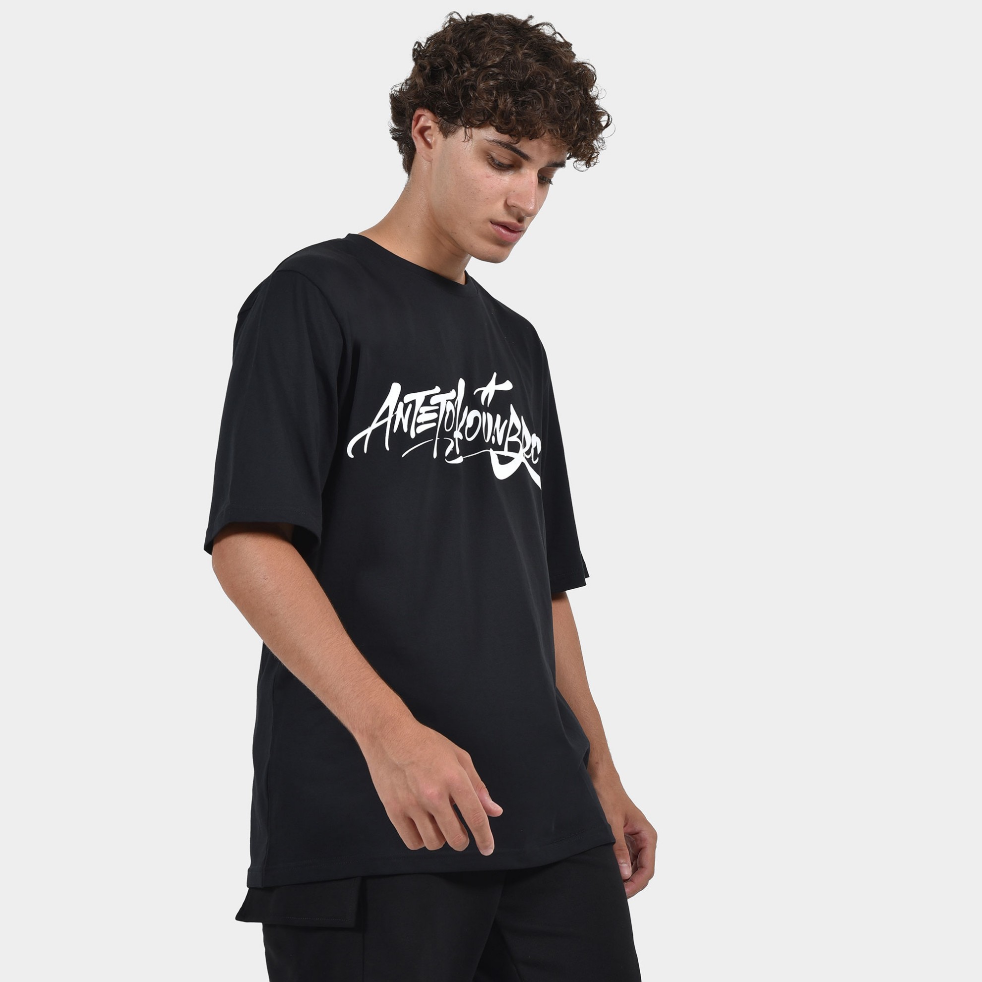 Men's T-shirt ANTETOKOUNBROS Tag | Black Side