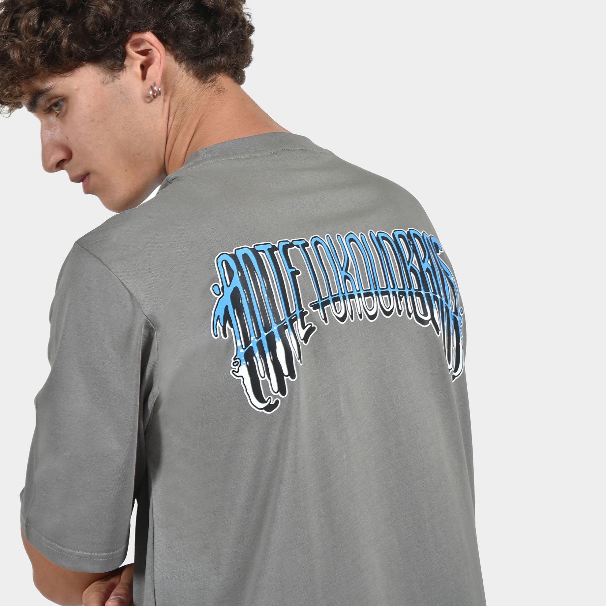 Men's T-shirt Athens 2023 Goth | ANTETOKOUNBROS | Grey Detail