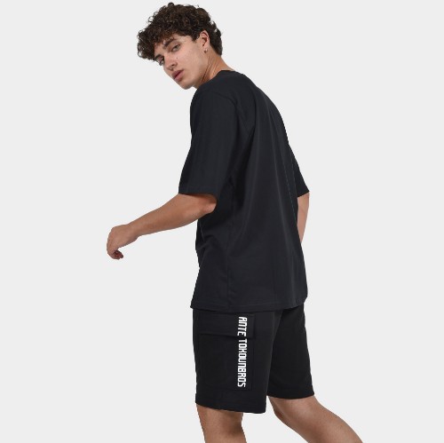 Men’s Cargo Shorts ANTETOKOUNBROS | Model Side thumb