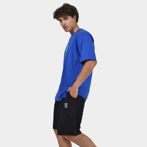 Men's T-shirt Pillar | ANTETOKOUNBROS | Royal Blue Side Model thumb