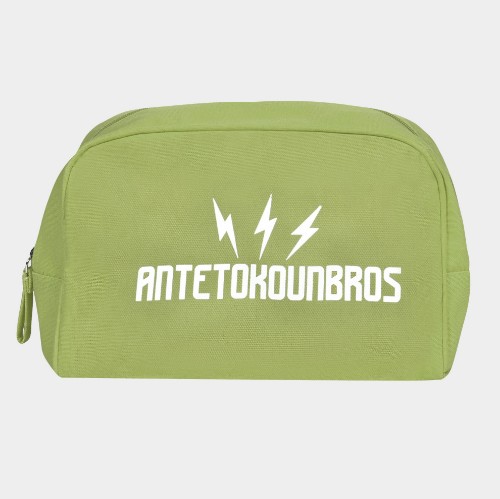 Toiletry Bag We are all Bros | ANTETOKOUNBROS | Green Color Front thumb